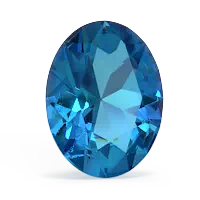 Oval London Topaz