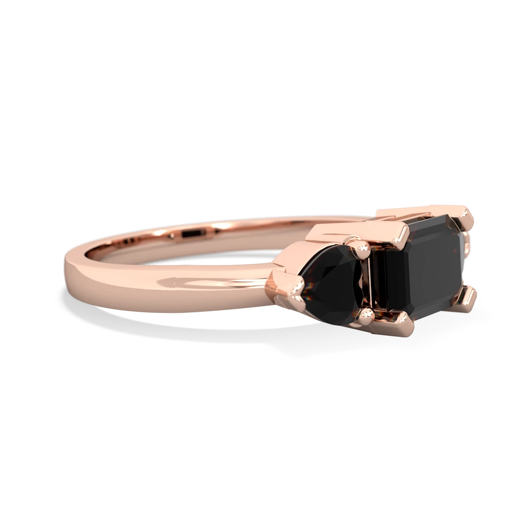 Opal Three Stone 14K Rose Gold ring R5235