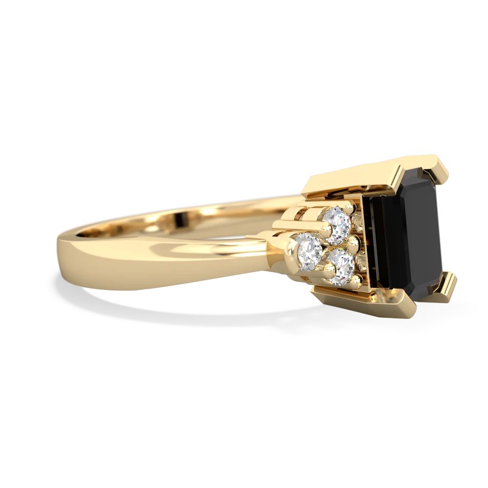 Onyx Timeless Classic 14K Yellow Gold ring R2591