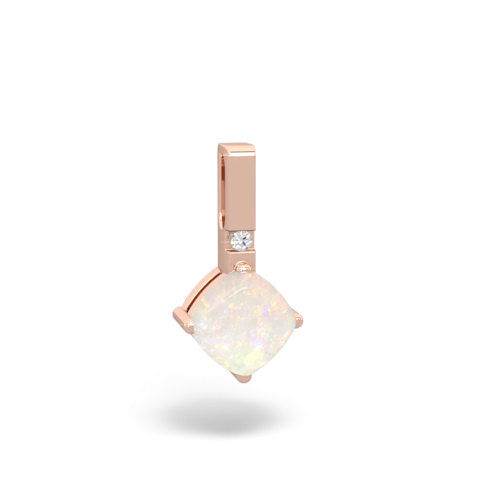 Opal Simply Elegant 14K Rose Gold pendant P2489