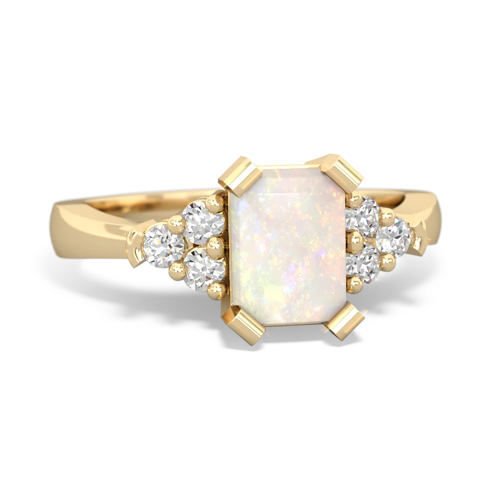 Opal Timeless Classic 14K Yellow Gold ring R2591