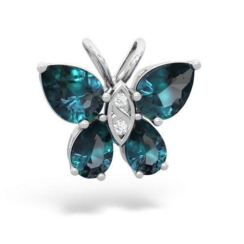 alexandrite-alexandrite butterfly pendant