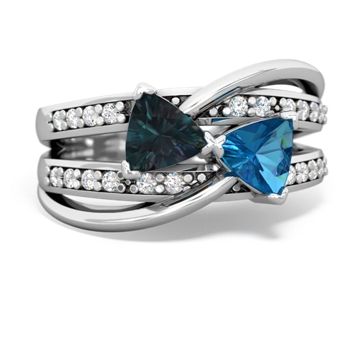 alexandrite-london topaz couture ring