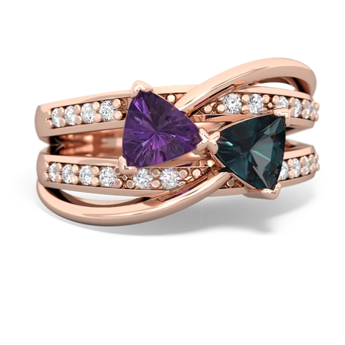 amethyst-alexandrite couture ring