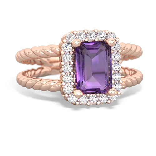 amethyst couture ring