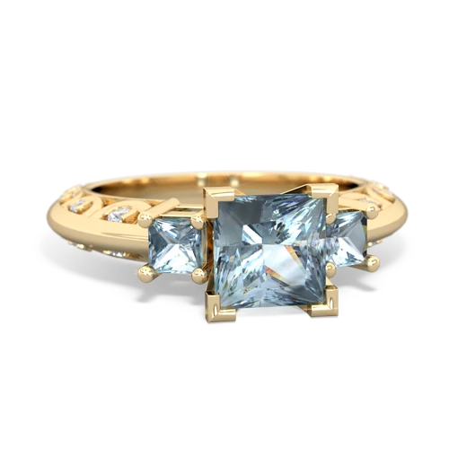 tourmaline-emerald engagement ring