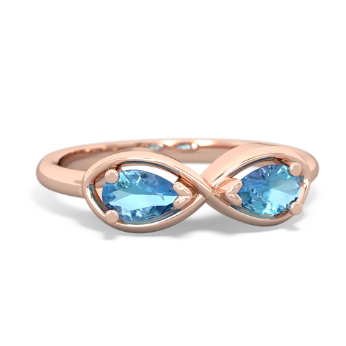 blue topaz infinity ring