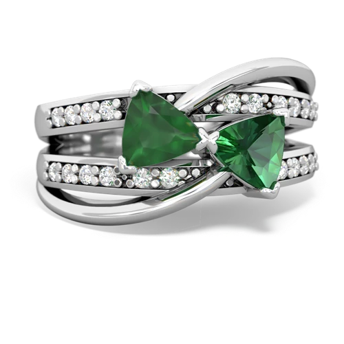 emerald-lab emerald couture ring