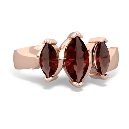 ruby-garnet keepsake ring
