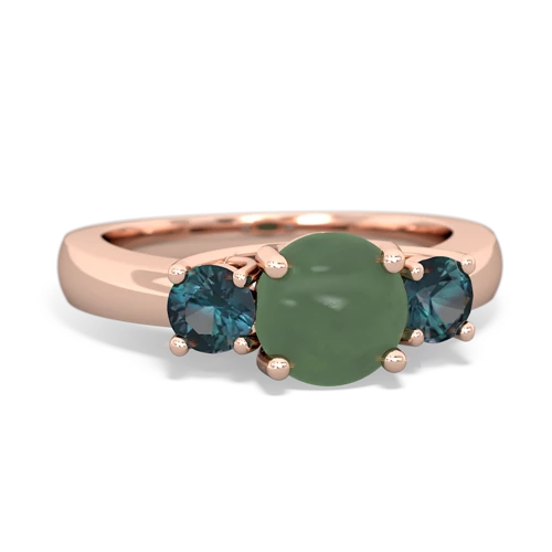 jade-alexandrite timeless ring