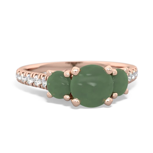 tourmaline-emerald trellis pave ring