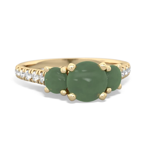 alexandrite-lab emerald trellis pave ring