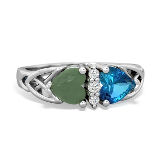 jade-london topaz celtic ring