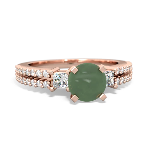 jade engagement ring