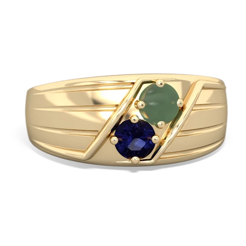 jade-sapphire mens ring