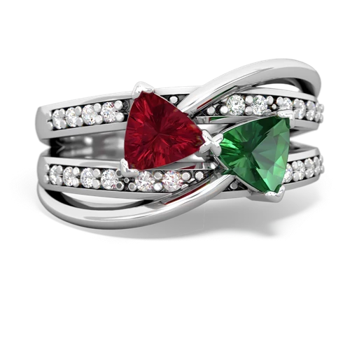 lab ruby-lab emerald couture ring