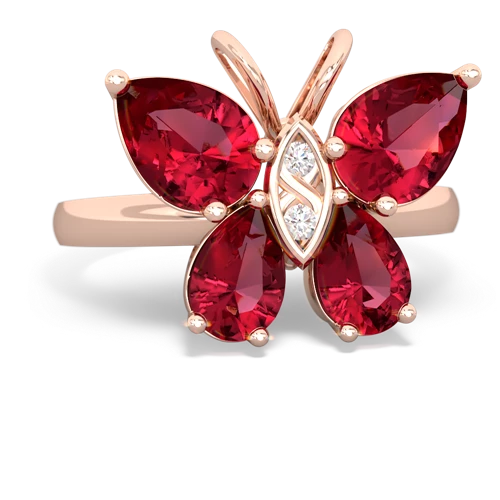 lab ruby-lab ruby butterfly ring