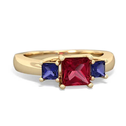 lab ruby-lab sapphire timeless ring