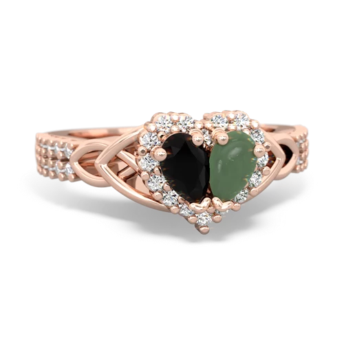 onyx-jade keepsake engagement ring