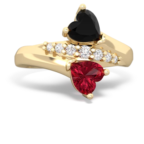 onyx-lab ruby modern ring