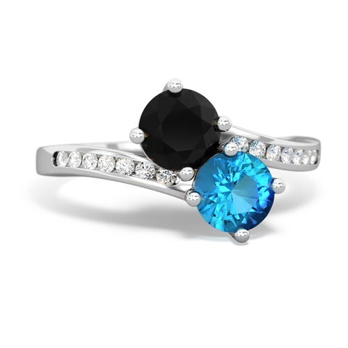 onyx-london topaz two stone channel ring