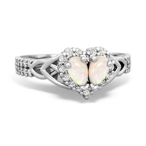opal keepsake engagement ring
