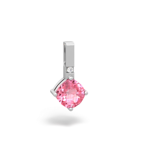 pink sapphire timeless pendant