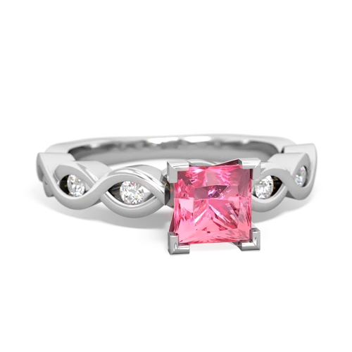 pink sapphire engagement ring