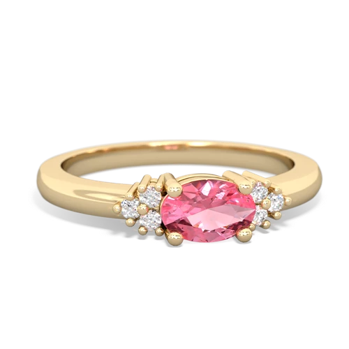 pink sapphire petite ring