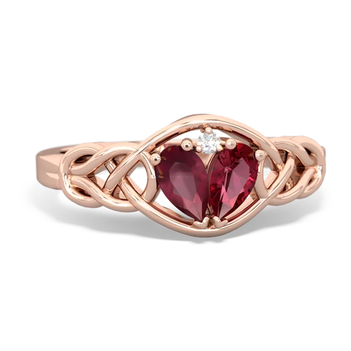 ruby-lab ruby celtic knot ring