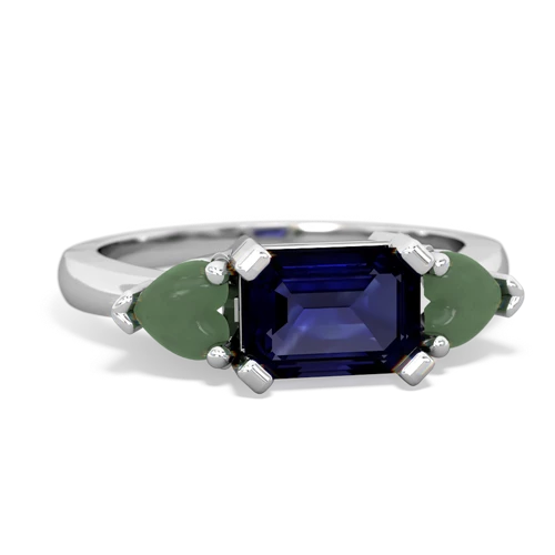 sapphire-jade timeless ring