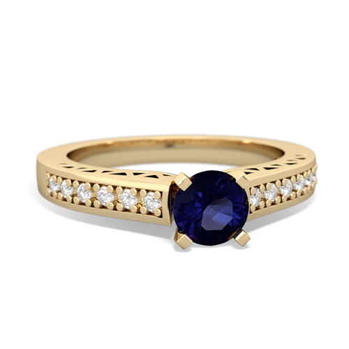 sapphire engagement ring