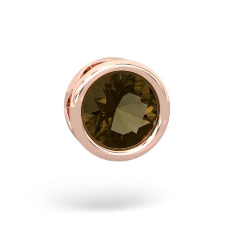 smoky quartz slide pendant