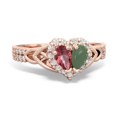 tourmaline-jade keepsake engagement ring