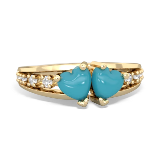 turquoise modern ring