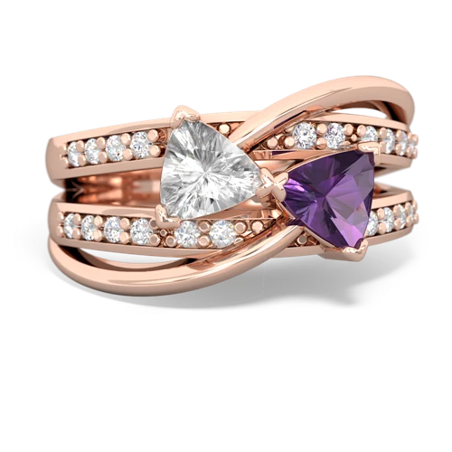 white topaz-amethyst couture ring