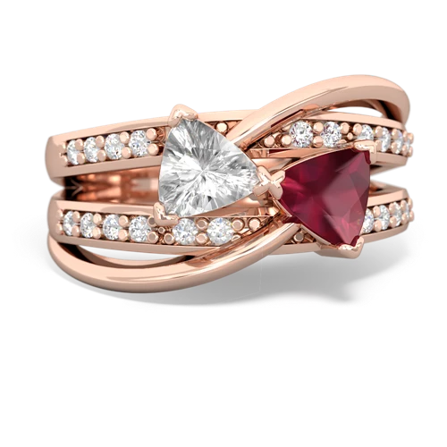 white topaz-ruby couture ring