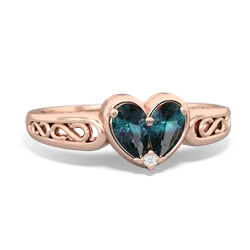 matching rings - Filligree 'One Heart'