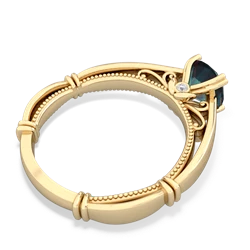 Alexandrite Renaissance 14K Yellow Gold ring R27806RD