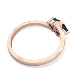 Alexandrite Sweethearts 14K Rose Gold ring R5260