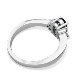 Alexandrite Simply Elegant 14K White Gold ring R2113