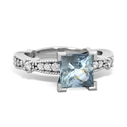 matching engagment rings - Sparkling Tiara 6mm Princess