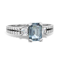 matching engagment rings - Classic 7x5mm Emerald-cut Engagement