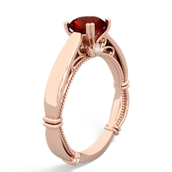 Garnet Renaissance 14K Rose Gold ring R27806RD