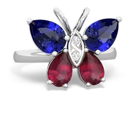 matching rings - Butterfly