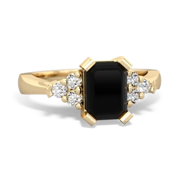 Onyx Timeless Classic 14K Yellow Gold ring R2591