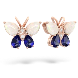 matching earrings - Butterfly