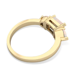 Onyx Three Stone 14K Yellow Gold ring R5235