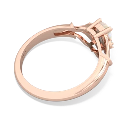 Opal Precious Pear 14K Rose Gold ring R0826