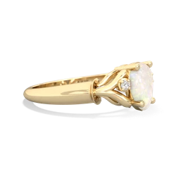 Opal Precious Pear 14K Yellow Gold ring R0826